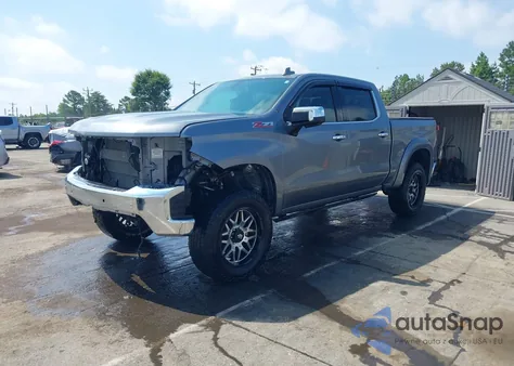 2021 Chevrolet Silverado 1500 4Wd Short Bed Ltz z USA, uszkodzony, nr VIN 1GCUYGED0MZ423452